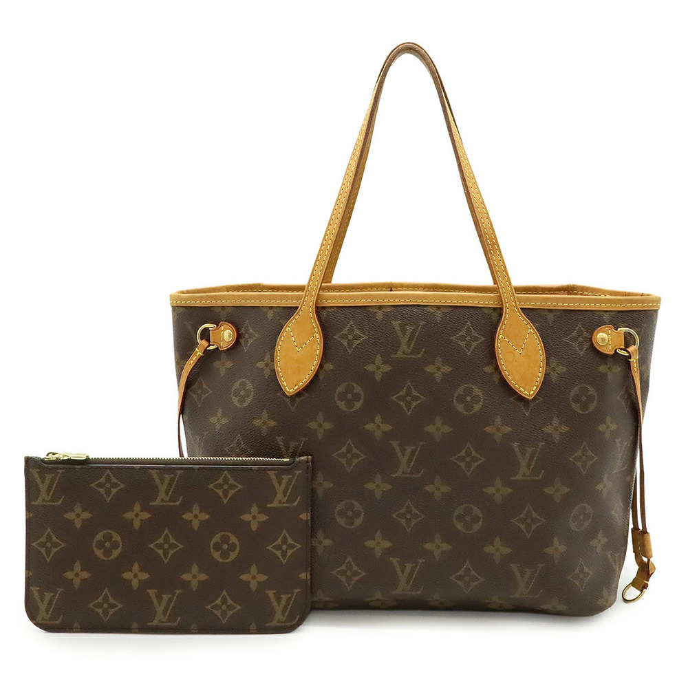 LOUIS VUITTON Monogram Neverfull Tote Bag Shoulder Hobo Pouch